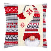 Kit cuscino fori grossi - Vervaco - Folletto di Natale