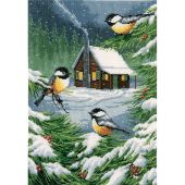 Kit Punto Croce - Vervaco - Scena di inverno