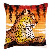 Kit cuscino fori grossi - Vervaco - Leopardo