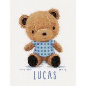 Kit Punto Croce - Vervaco - orso di peluche