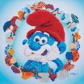 Kit ricamo diamante - Vervaco - Grande Smurf