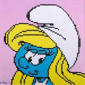 Kit ricamo diamante - Vervaco - Smurfette