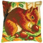 Kit cuscino fori grossi - Vervaco - Scoiattolo