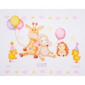 kit ricamo a punto croce - Vervaco - Festival degli animali