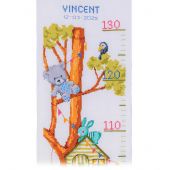 Kit di metri crescita da ricamo - Vervaco - Nella capanna