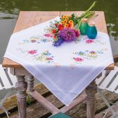 Kit tovaglia da ricamo - Vervaco - Violette