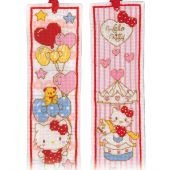 Kit segnalibro da ricamo - Vervaco - Doodle heart