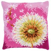 Kit cuscino fori grossi - Vervaco - Fiore di peluche