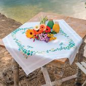 Kit tovaglia da ricamo - Vervaco - Eucalipto