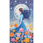 kit ricamo a punto croce - Vervaco - Figlia della luna