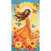 kit ricamo a punto croce - Vervaco - Figlia del sole