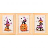 kit ricamo a punto croce - Vervaco - Halloween