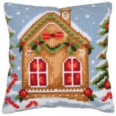 Kit cuscino fori grossi - Vervaco - Casa di pan di zenzero