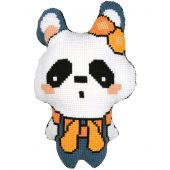 Kit cuscino fori grossi - Vervaco - Panda