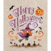 kit ricamo a punto croce - Vervaco - Happy halloween