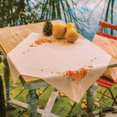 Kit tovaglia da ricamo - Vervaco - Zucche autunnali