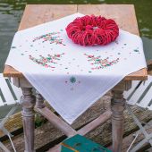 Kit tovaglia da ricamo - Vervaco - Albero di Natale con decorazioni
