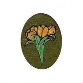Porta aghi - Wizardi - Magnete ad ago - Tulipani gialli