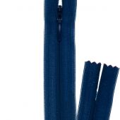 Chiusura non separabile - invisibile - Prym - Chiusura lampo ® Blu Bugatti - 22 cm