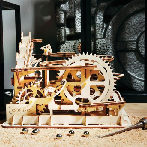 Kit Modellismo 3D In Legno SUQ – Villa Meccanica Da Assemblaggio, Puzzle Per Adulti E Bambini, Decorazione Casa Fai Da Te