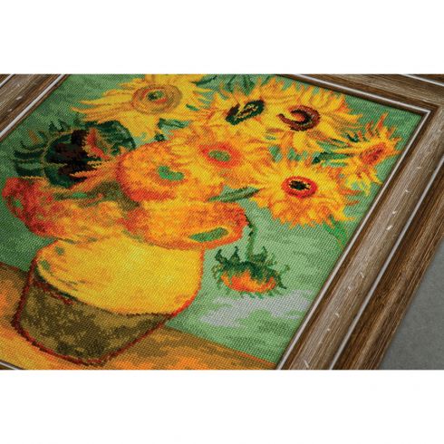 Van Gogh famosi dipinti girasoli Set da ricamo mer... - Grandado