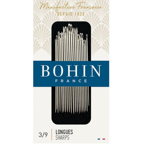Bohin 00268 Aghi da Cucito Lungo Numero 3-9 