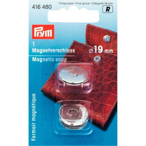 Bottoni magnetici - Chiusura magnetica argento - 19 mm - Prym