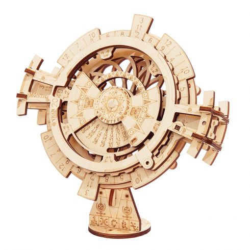 Puzzle meccanico 3D in legno - Calendario perpetuo - ROKR