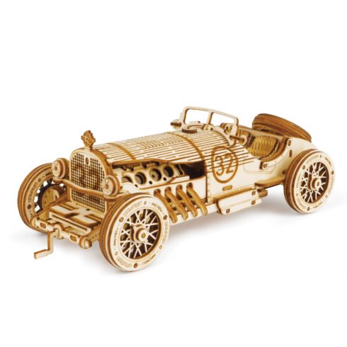Puzzle in legno 3D - Auto da corsa - ROKR