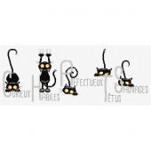 Perline Fai-Da-Te Per Ricamo Gatto Cartone Animato Kit Da Ricamo Con Perline Kit Punto Croce Animali Kit Da Ricamo Timbrato Per Adulti Wall Art 40x50cm