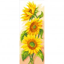 Canovaccio antico - Royal Paris - I girasoli - con matassine MOULINE DMC