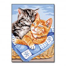 Canovaccio antico - Royal Paris - I Gattini - con matassine MOULINE DMC