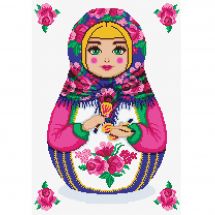 Kit Punto Croce - Marie Coeur - I matriosche - Lojki