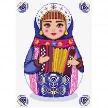 Kit Punto Croce - Marie Coeur - I matriosche - Fisarmonica