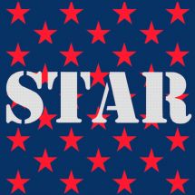 Kit Punto Croce - Marie Coeur - Star
