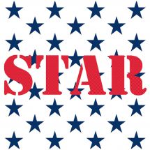 Kit Punto Croce - Marie Coeur - Star