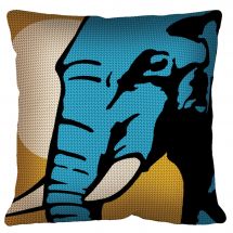 Kit cuscino fori grossi - SEG de Paris - Elefante
