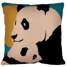 Kit cuscino fori grossi - SEG de Paris - Panda