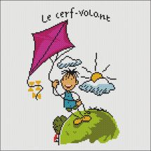 Kit Punto Croce - Marie Coeur - Il cervo volante