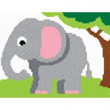 kit ricamo a punto croce - Marie Coeur - Elefante