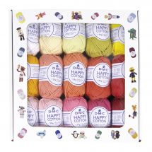 Box Amigumuri - DMC - Set di 30 colori Happy Cotton