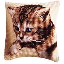 Kit cuscino fori grossi - Vervaco - Il gatto
