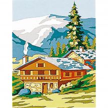 Kit di tela per bambini - Margot de Paris - Chalet in montagna