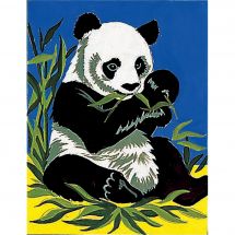Kit di tela per bambini - Margot de Paris - Il panda