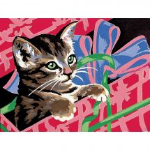 Kit di tela per bambini - Margot de Paris - Il gattino