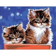 Kit di tela per bambini - Margot de Paris - I due gattini