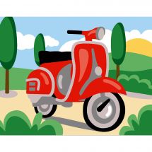 Kit di tela per bambini - Margot de Paris - Vespa