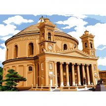 Canovaccio antico - SEG de Paris - Chiesa di Mosta - Malta