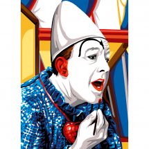 Canovaccio antico - SEG de Paris - Clown bianco prima dello spettacolo