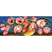 Canovaccio antico - SEG de Paris - Straripamento di tulipani